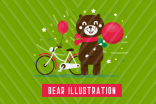 Animal Illustrations Bear: A Charming Asset for Modern Projects