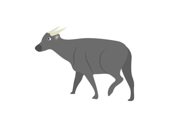 Buffalo Face Left Animal: A Creative Asset for Modern Designers