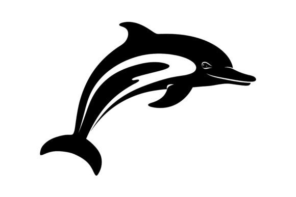 Creating Depth with Ocean Animal Silhouette Graphics