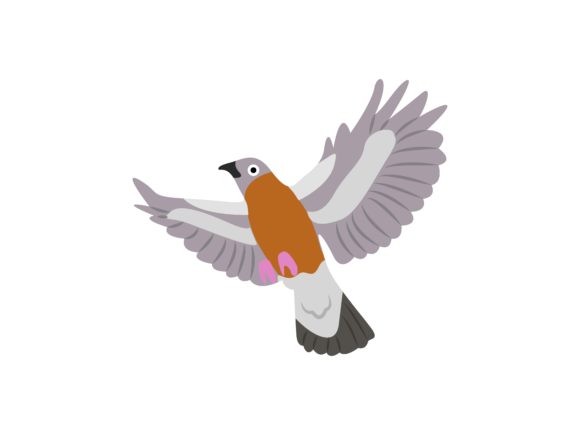 Flaying Bird Animal: A Dynamic Design Asset for Visual Storytelling