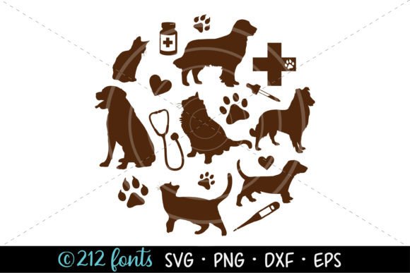 Veterinarian Vet Tech Animal Lover SVG: A Complete Design Kit